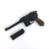 1/2.05 Mauser Military Pistol M1932 metal imitation gun Toy police bullet pistol gun model toy pistols - Image 2