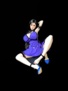 Japanese anime Final Fantasy VII Tifa Lockhart adult figure sex doll love doll silicone doll anime adult toys men - Image 19
