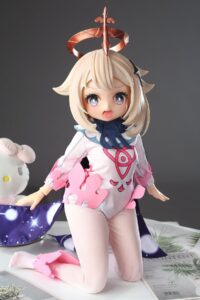 Genshin Impact Paimon adult figure anime sex doll love doll silicone doll anime adult toys men - Image 2