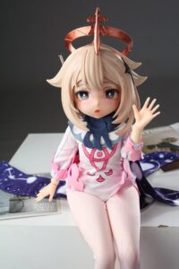 Genshin Impact Paimon adult figure anime sex doll love doll silicone doll anime adult toys men - Image 5