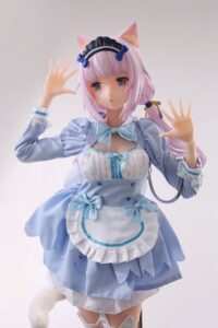 65cm NEKOPARA Vanilla adult figure anime sex doll love doll silicone doll anime adult toys men - Image 5
