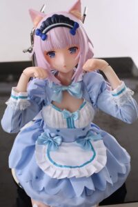 65cm NEKOPARA Vanilla adult figure anime sex doll love doll silicone doll anime adult toys men - Image 8