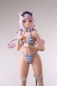 65cm NEKOPARA Vanilla adult figure anime sex doll love doll silicone doll anime adult toys men - Image 10