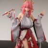 65cm Genshin Impact Yae Miko adult figure anime sex doll love doll silicone doll anime adult toys men - Image 4