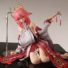 65cm Genshin Impact Yae Miko adult figure anime sex doll love doll silicone doll anime adult toys men - Image 7