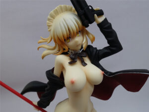 Fate/Grand Order saber figure with gun 1/6 naked anime figure sexy anime girl figure - Image 2