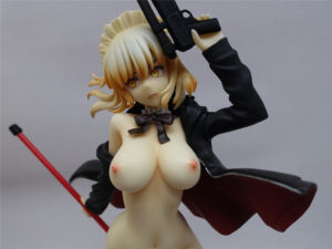 Fate/Grand Order saber figure with gun 1/6 naked anime figure sexy anime girl figure - Image 3