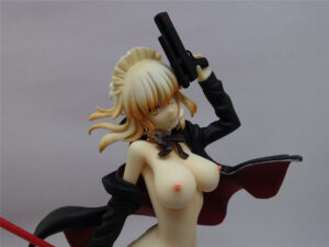 Fate/Grand Order saber figure with gun 1/6 naked anime figure sexy anime girl figure - Image 4