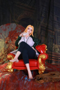 Japanese anime Naruto Tsunade adult figure anime sex doll love doll silicone doll anime adult toys men - Image 6