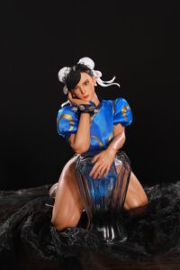 Japanese anime CHUN-LI - STREET FIGHTER adult figure anime sex doll love doll silicone doll anime adult toys men - Image 28