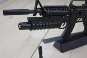 1:3 Metal fake gun USA M4 Carbine Toy Rifle gun model toy guns metal black - Image 6