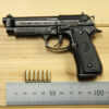 1/2.05 scale Italia Beretta M92F fake gun toy pistols police gun toy pistol gun model toy guns metal prop gun - Image 4