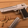 1/2.05 scale Desert Eagle Frosted Silver Ver. toy pistols gun police toy pistol gun model toy guns metal prop gun - Image 7