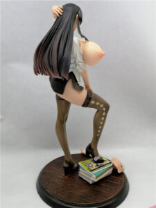 Ayame Illustration by Ban! huge breast 1/6 nude anime figure - Image 6