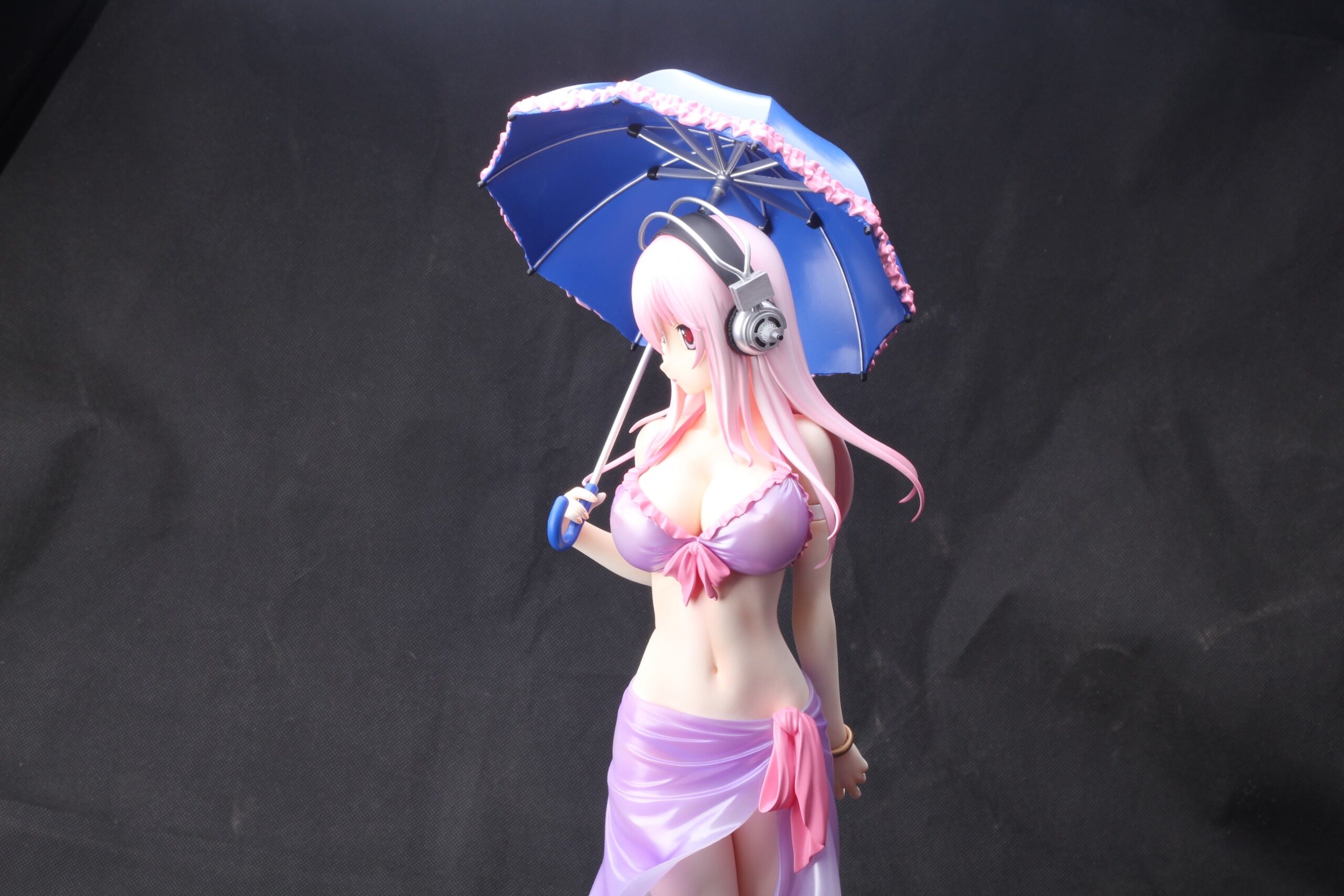 Japanese anime super sonico 1/4 naked anime figure sexy collectible action figures - Image 10