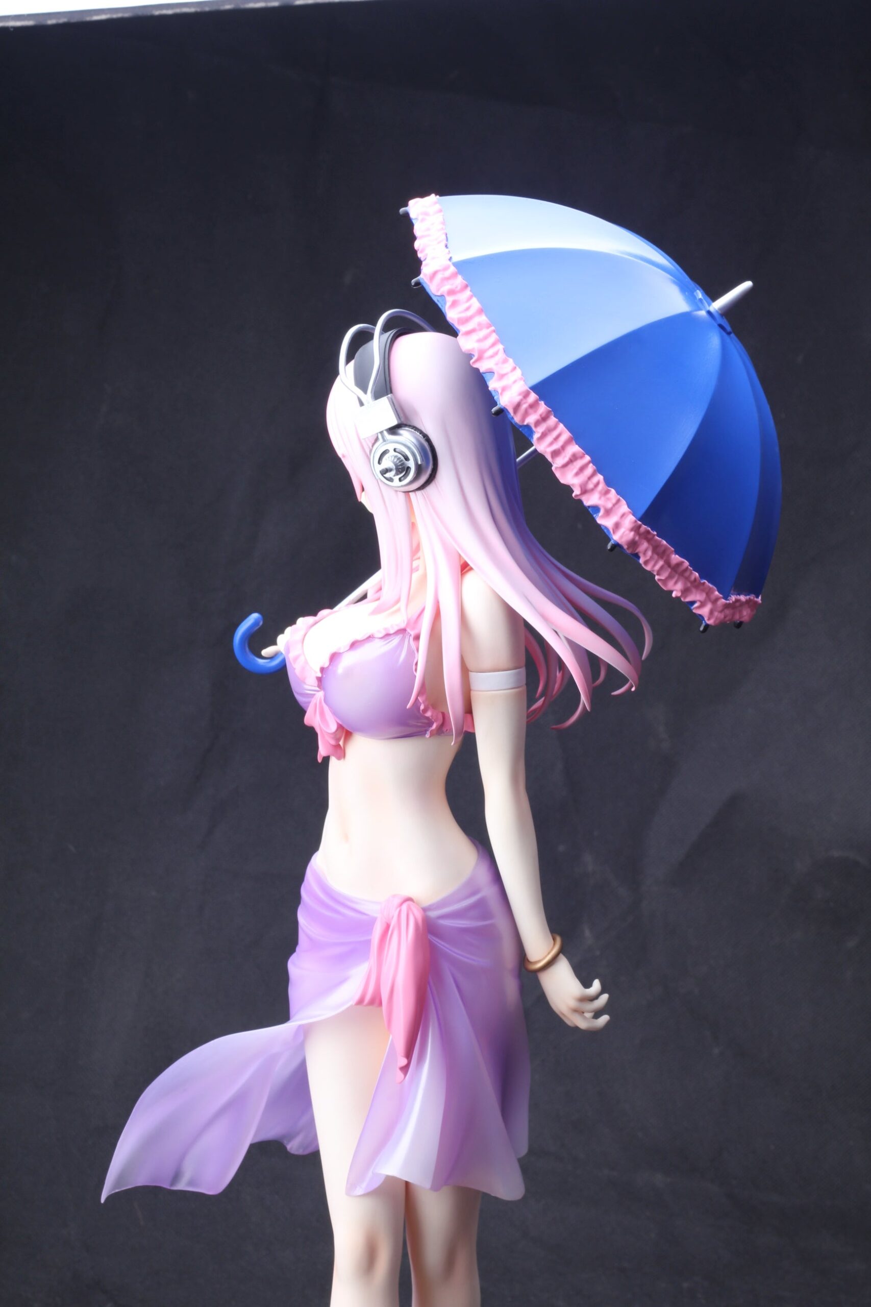 Japanese anime super sonico 1/4 naked anime figure sexy collectible action figures - Image 18