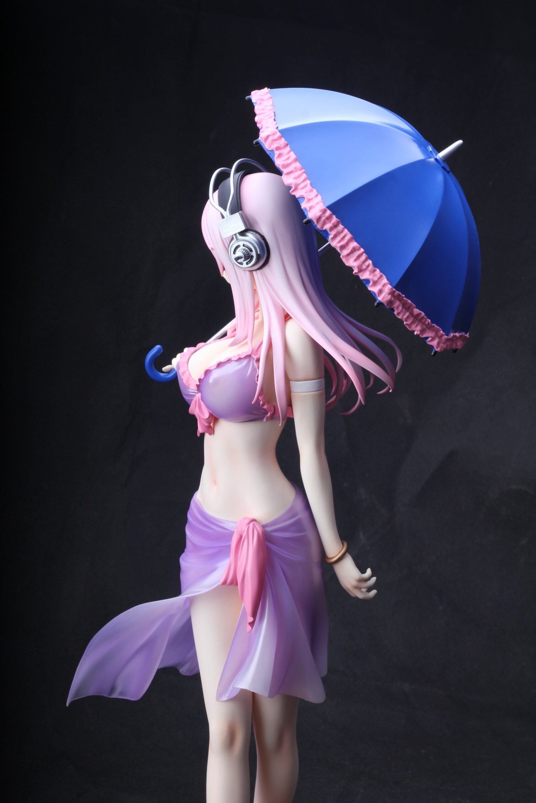 Japanese anime super sonico 1/4 naked anime figure sexy collectible action figures - Image 19