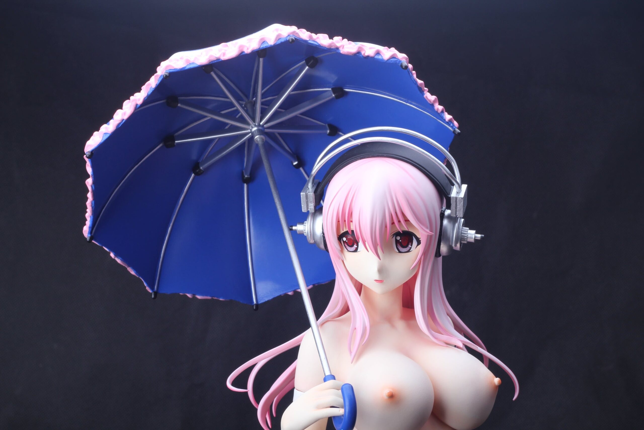 Japanese anime super sonico 1/4 naked anime figure sexy collectible action figures - Image 24