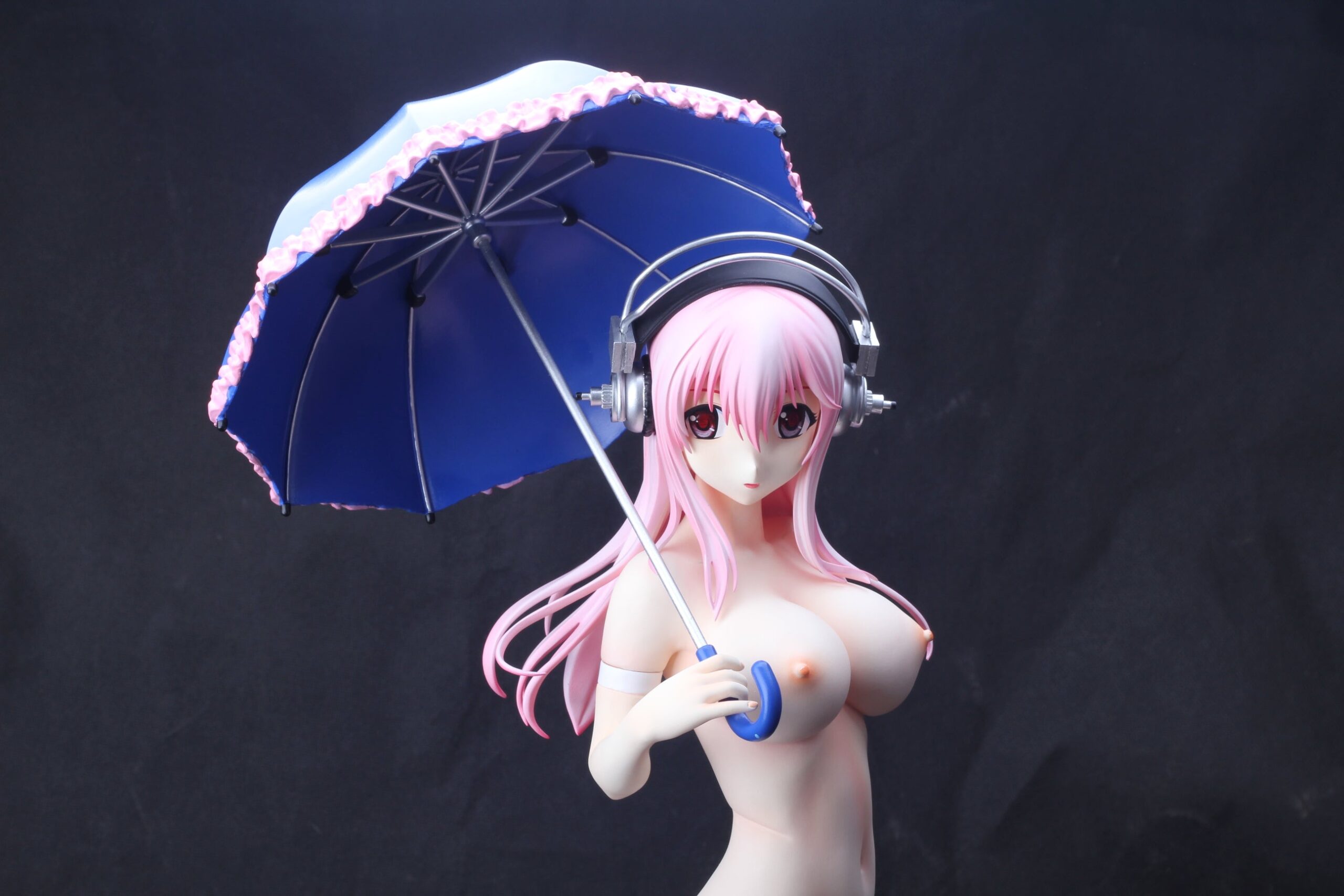 Japanese anime super sonico 1/4 naked anime figure sexy collectible action figures - Image 29