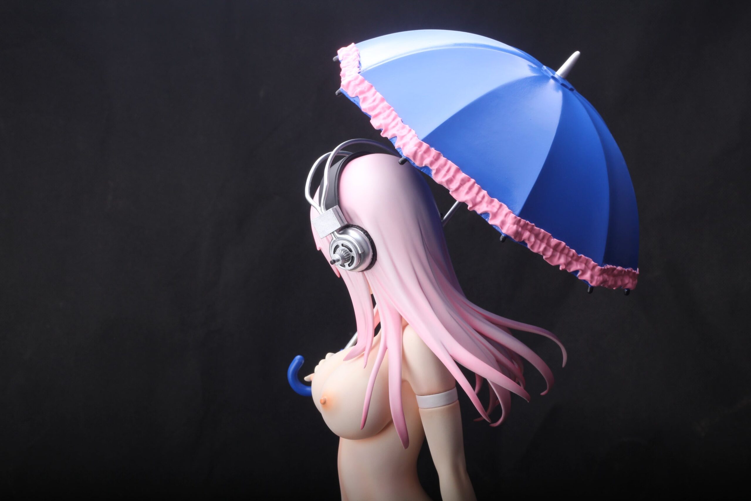 Japanese anime super sonico 1/4 naked anime figure sexy collectible action figures - Image 34