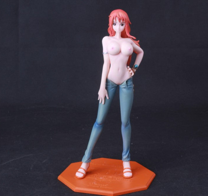 japanese anime Two Years Later One Piece Nami anime girl figure nude anime figure