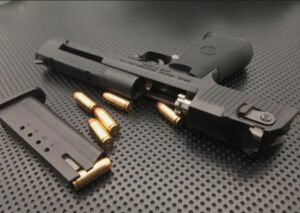 אקדח אקדחי צעצוע בקנה מידה 1/2.05 נשר המדבר Desert Eagle - Image 6