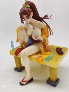 Frog Fuka Kirihara huge breast 1/6 nude anime figure - Image 6