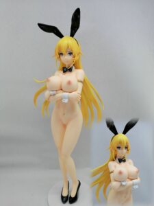 Anime Food Wars! Shokugeki No Soma Nakiri Erina bunny 1/4 nude anime figure - Image 2