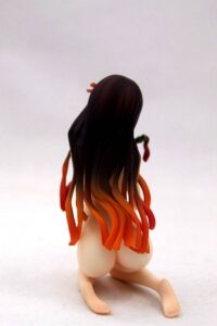 Demon Slayer: Kimetsu no Yaiba Nezuko Kamado flat chested 1/6 naked anime figure - Image 3