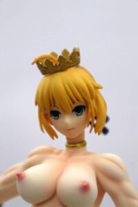 Fate/Grand Order Saber/Altria Pendragon Muscle Ver. 1/4 naked anime figure - Image 2