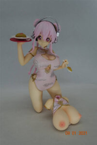 Anime Super Sonico cheongsam huge breast 1/6 nude anime figure - Image 7