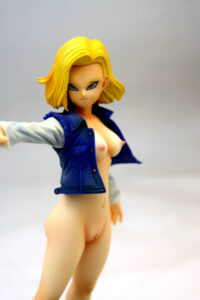 Dragon Ball Z Android 18 Lazuli anime girl figure nude anime figure - Image 4