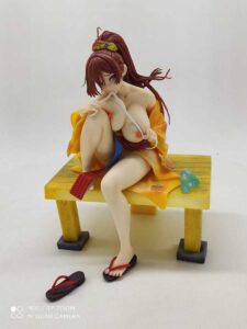 Frog Fuka Kirihara huge breast 1/6 nude anime figure - Image 5