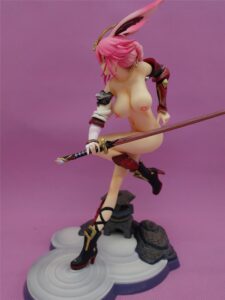Honkai Impact 3rd Yae Sakura: Flame Sakitama 1/7 Scale naked anime girl figure - Image 3