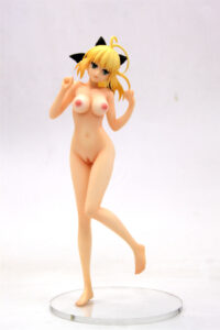 Fate/Stay Night: Saber (black bow Version) 1/6 collectible action figures naked anime figures - Image 9