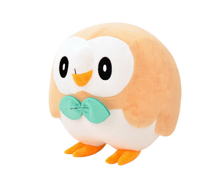 Pokémon plush Rowlet soft stuffed animal toys