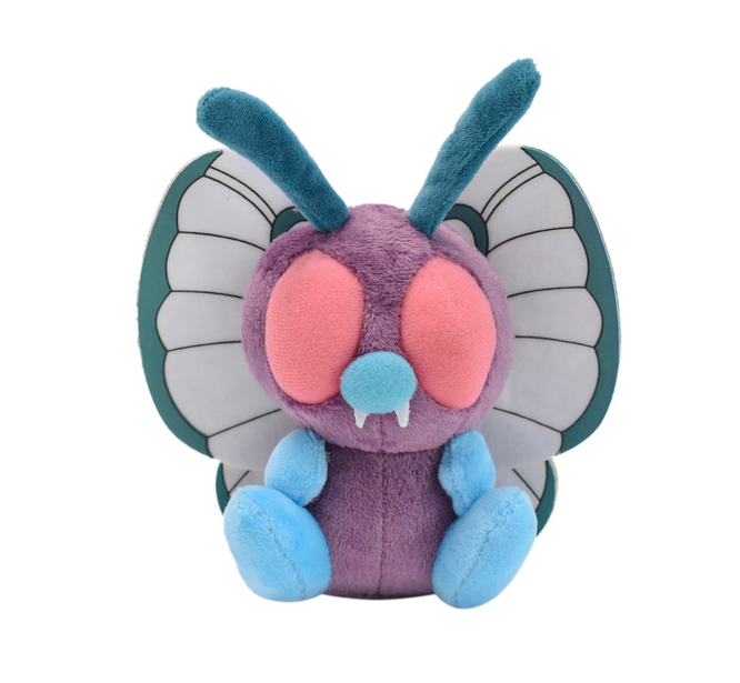 Pokémon plush Butterfree Papilusion Smettbo  soft stuffed animal toys