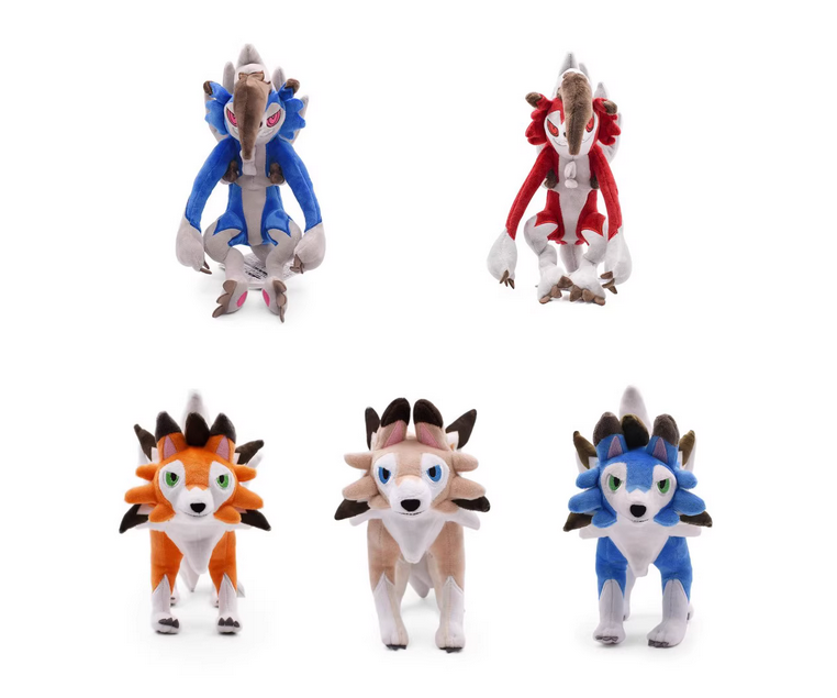 Pokémon plush Lycanroc soft stuffed animal toys - Image 2