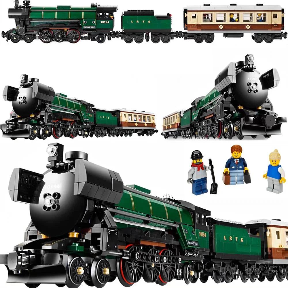 Steam Model Train Building Blocks,Buildable Train Building Bricks Set (1085 Pcs) - Image 2