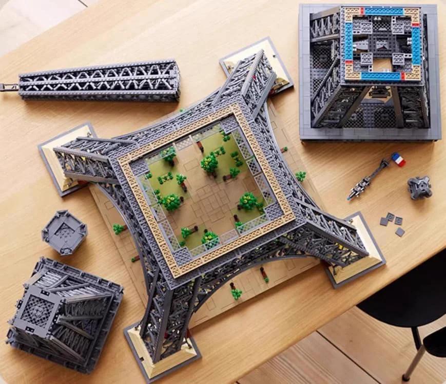 Paris Eiffel Tower Building Blocks Set with light (10001 Pcs) - Image 5