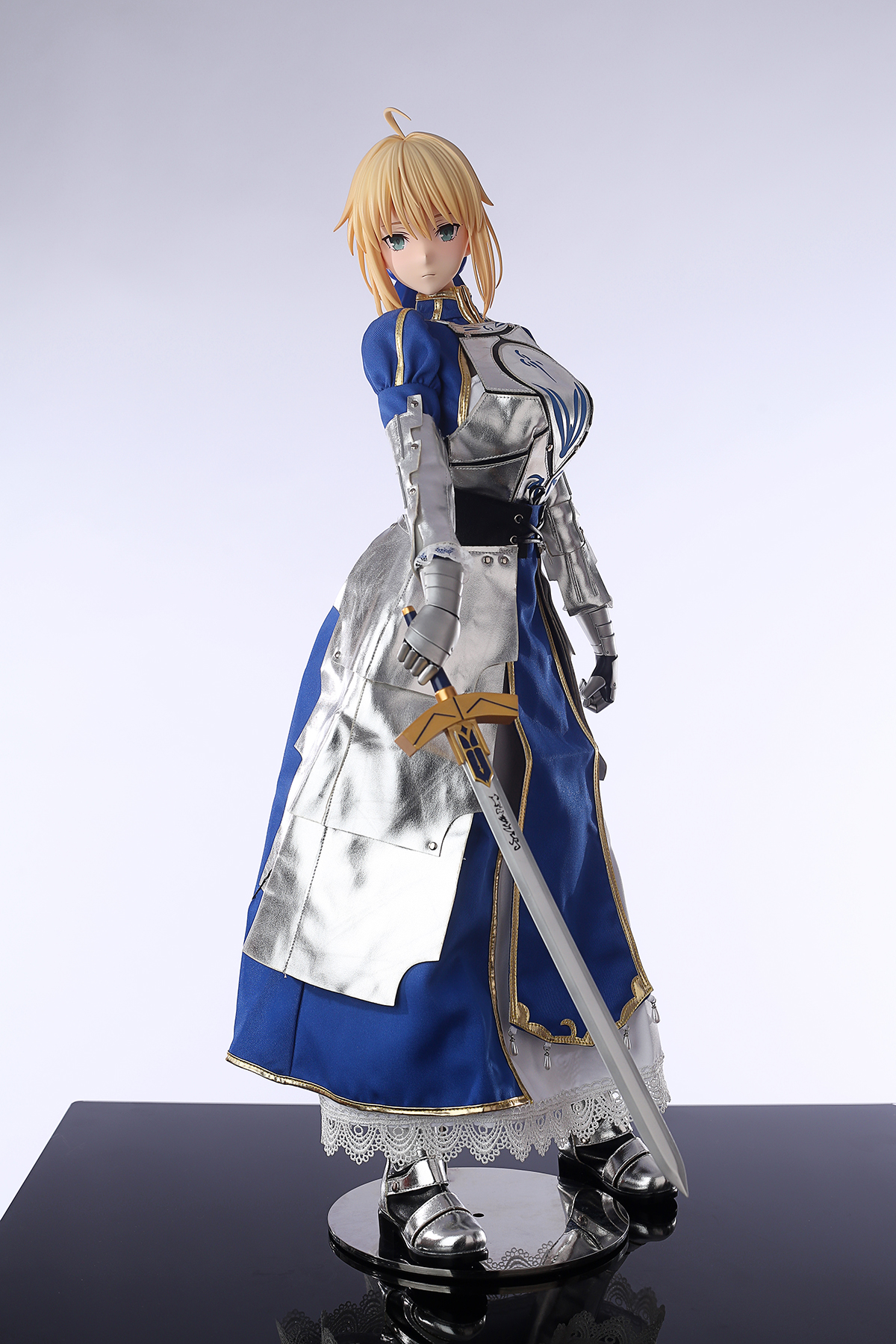 Fate Stay Night Saber adult figure anime sex doll love doll silicone doll anime adult toys men - Image 3